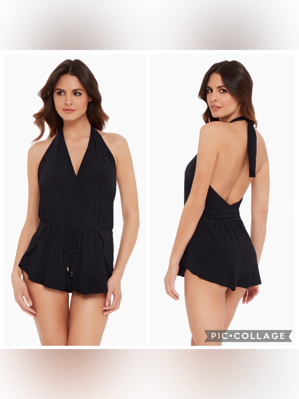 Magicsuit Bianca Romper Halter Romper Swimsuit size 10